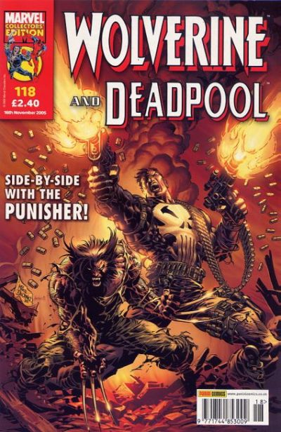 Cover for Wolverine and Deadpool (Panini UK, 2004 series) #118