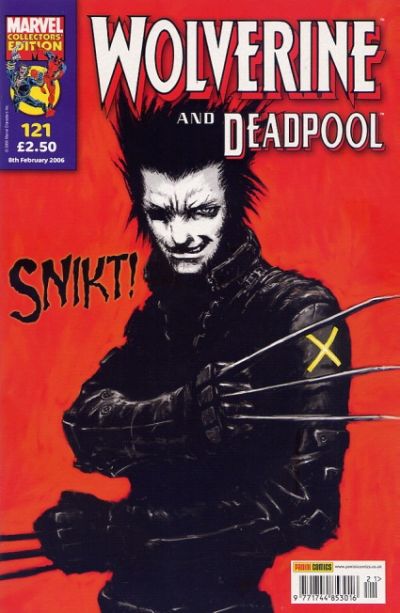 Cover for Wolverine and Deadpool (Panini UK, 2004 series) #121