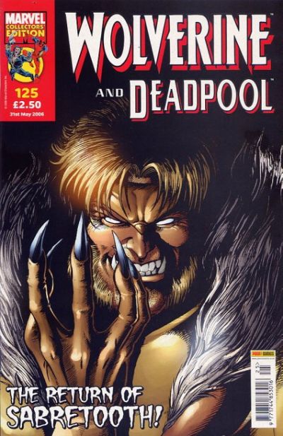 Cover for Wolverine and Deadpool (Panini UK, 2004 series) #125