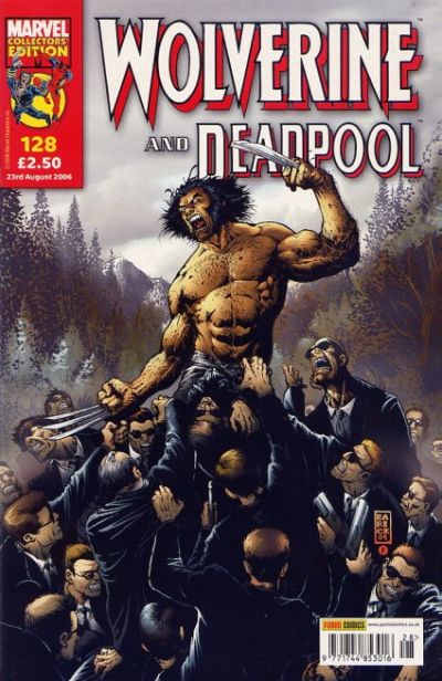 Cover for Wolverine and Deadpool (Panini UK, 2004 series) #128
