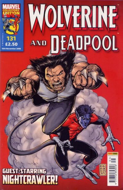 Cover for Wolverine and Deadpool (Panini UK, 2004 series) #131