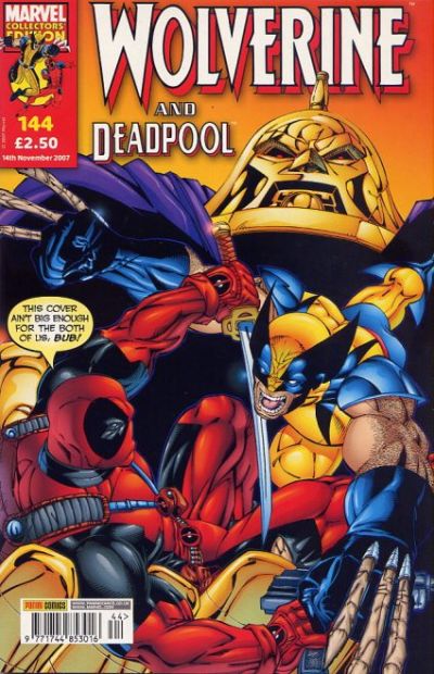 Cover for Wolverine and Deadpool (Panini UK, 2004 series) #144