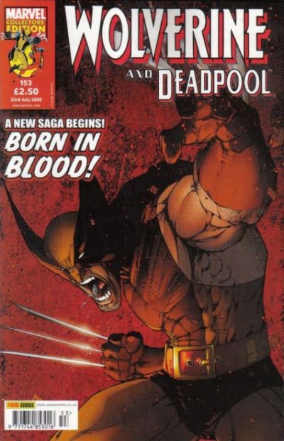 Cover for Wolverine and Deadpool (Panini UK, 2004 series) #153