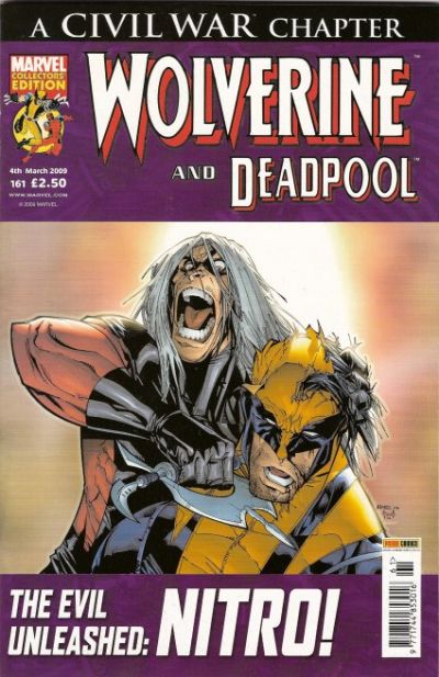 Cover for Wolverine and Deadpool (Panini UK, 2004 series) #161