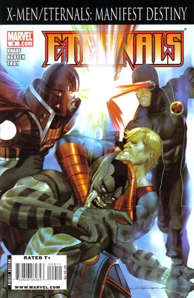Cover for Eternals (Marvel, 2008 series) #9