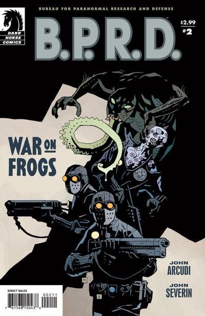 Cover for B.P.R.D.: War on Frogs (Dark Horse, 2008 series) #2