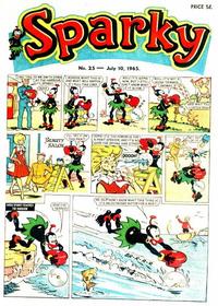 Cover Thumbnail for Sparky (D.C. Thomson, 1965 series) #25