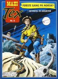 Cover Thumbnail for Maxi Tex (Hjemmet / Egmont, 2008 series) #8 - Hevnens to ansikter