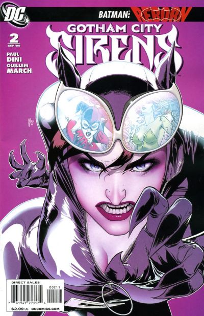Cover for Gotham City Sirens (DC, 2009 series) #2