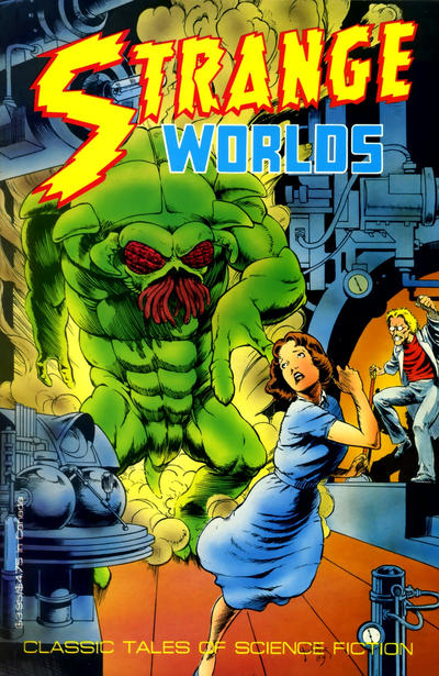 Cover for Strange Worlds (Malibu, 1990 series) #1