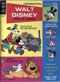 Cover Thumbnail for Walt Disney Comics Digest (Western, 1968 series) #3