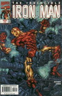 Cover for Iron Man (Marvel, 1998 series) #3 [Direct Edition]