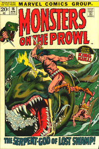 Cover Thumbnail for Monsters on the Prowl (Marvel, 1971 series) #16