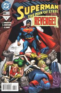 Cover for Superman: The Man of Steel (DC, 1991 series) #65 [Direct Sales]