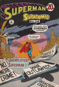 Cover Thumbnail for Superman Supacomic (K. G. Murray, 1959 series) #116