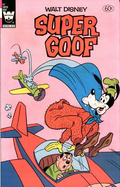 Cover for Walt Disney Super Goof (Western, 1965 series) #67 [White Whitman Logo]