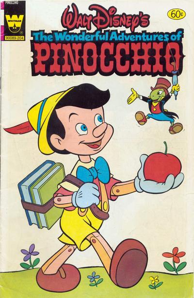 Cover for Walt Disney's the Wonderful Adventures of Pinocchio (Western, 1982 series) 