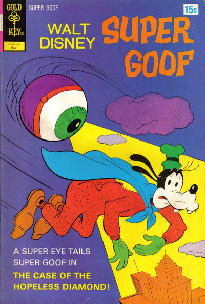 Cover for Walt Disney Super Goof (Western, 1965 series) #21 [Gold Key]