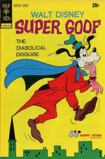 Cover for Walt Disney Super Goof (Western, 1965 series) #25