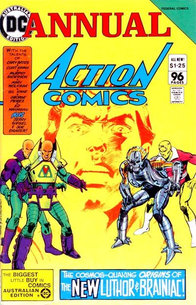 Cover for Action Comics Annual (Federal, 1984 series) 