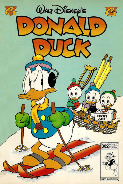 Cover for Donald Duck (Gladstone, 1986 series) #302