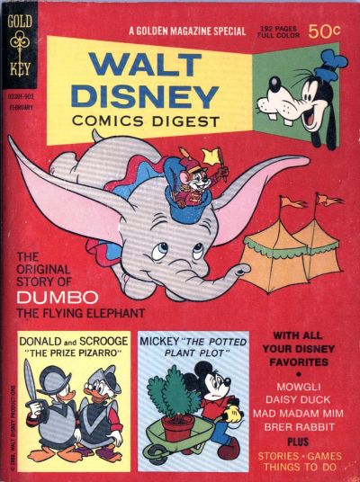 Cover for Walt Disney Comics Digest (Western, 1968 series) #8