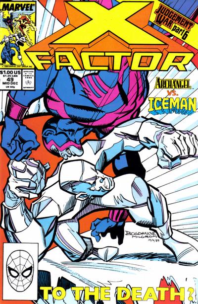 Cover for X-Factor (Marvel, 1986 series) #49 [Direct]