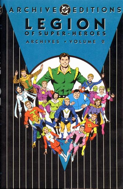Cover for The Legion of Super-Heroes Archives (DC, 1991 series) #2 [1st Printing]