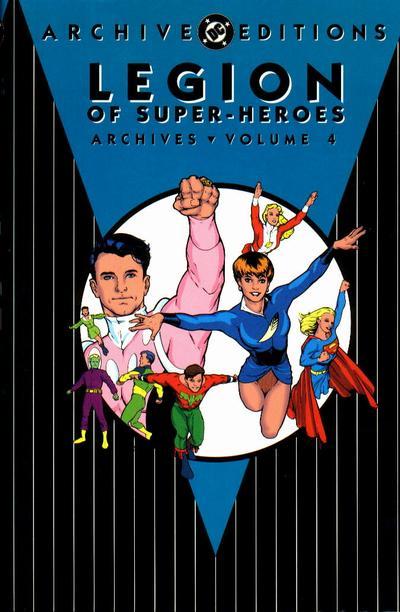 Cover for The Legion of Super-Heroes Archives (DC, 1991 series) #4