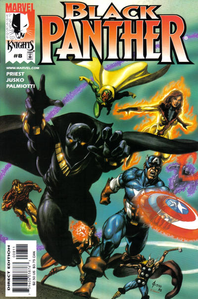 Cover for Black Panther (Marvel, 1998 series) #8