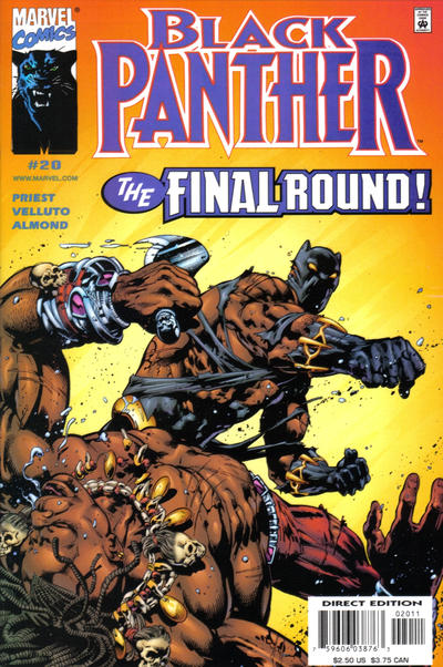 Cover for Black Panther (Marvel, 1998 series) #20