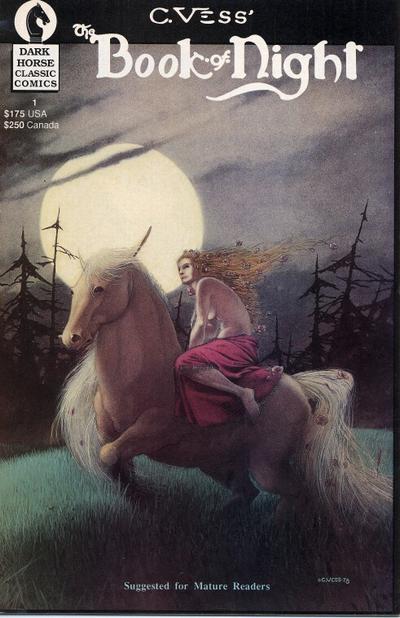 Cover for The Book of Night (Dark Horse, 1987 series) #1