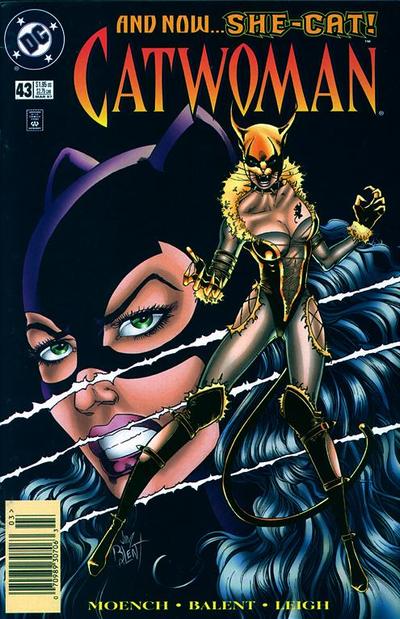 Cover for Catwoman (DC, 1993 series) #43 [Newsstand]