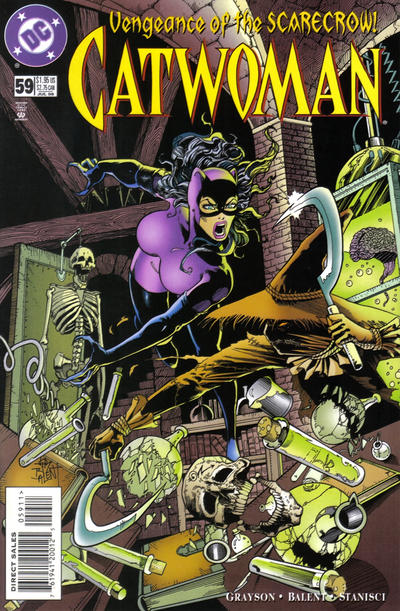 Cover for Catwoman (DC, 1993 series) #59 [Direct Sales]