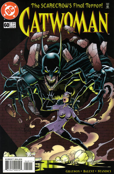 Cover for Catwoman (DC, 1993 series) #60 [Direct Sales]