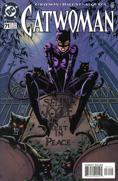 Cover for Catwoman (DC, 1993 series) #71 [Direct Sales]