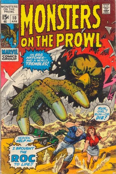 Cover for Monsters on the Prowl (Marvel, 1971 series) #10