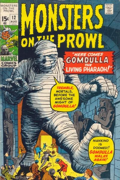Cover for Monsters on the Prowl (Marvel, 1971 series) #12