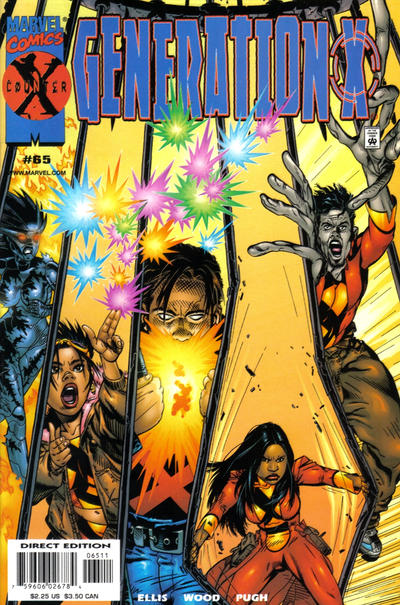 Cover for Generation X (Marvel, 1994 series) #65 [Direct Edition]
