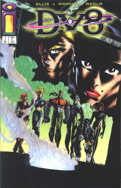 Cover for DV8 (Image, 1996 series) #1 [Bite Me]