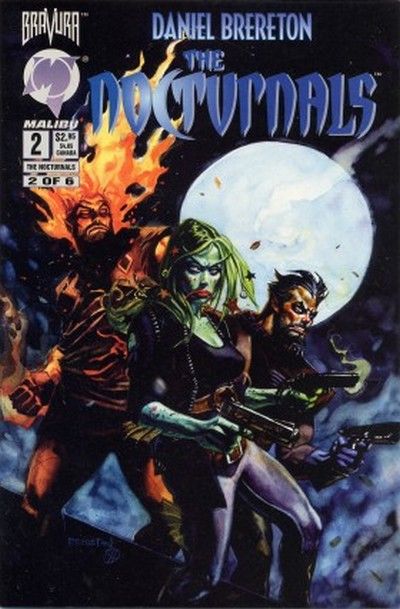 Cover for The Nocturnals (Malibu, 1995 series) #2