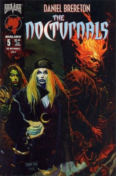 Cover for The Nocturnals (Malibu, 1995 series) #5