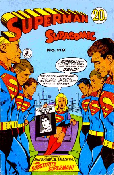 Cover for Superman Supacomic (K. G. Murray, 1959 series) #119