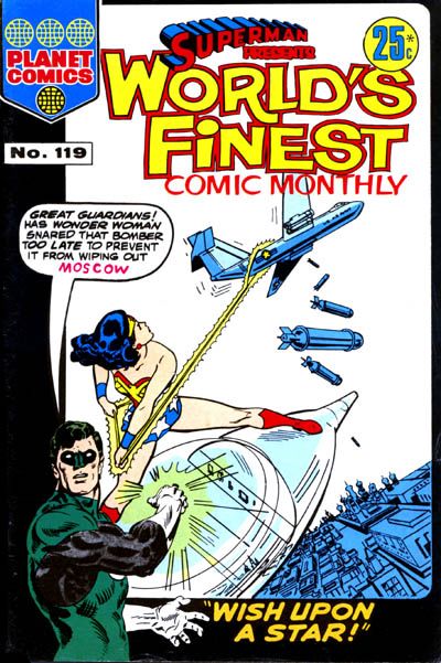Cover for Superman Presents World's Finest Comic Monthly (K. G. Murray, 1965 series) #119