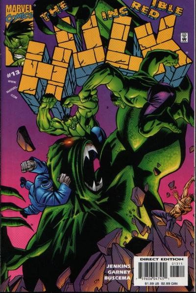 Cover for Incredible Hulk (Marvel, 2000 series) #13 [Direct Edition]