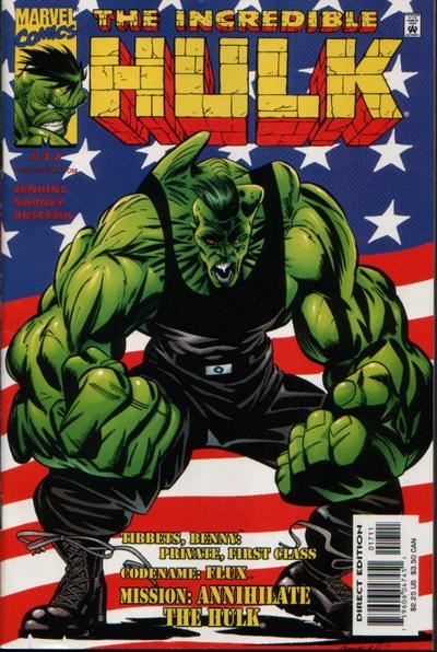 Cover for Incredible Hulk (Marvel, 2000 series) #17 [Direct Edition]