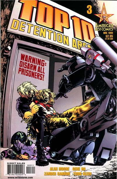 Cover for Top 10 (DC, 1999 series) #3