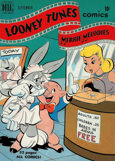 Cover for Looney Tunes and Merrie Melodies Comics (Dell, 1941 series) #107