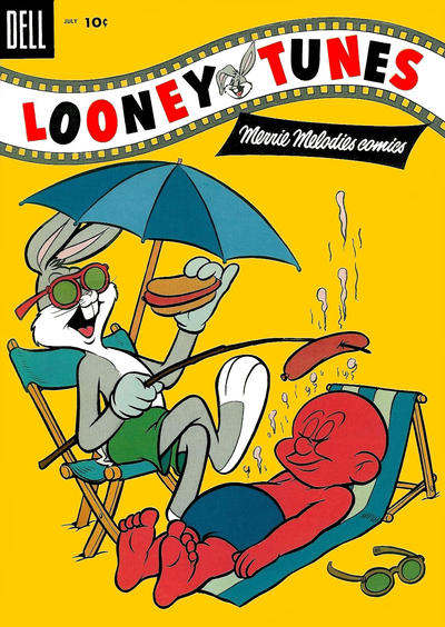 Cover for Looney Tunes and Merrie Melodies Comics (Dell, 1954 series) #165