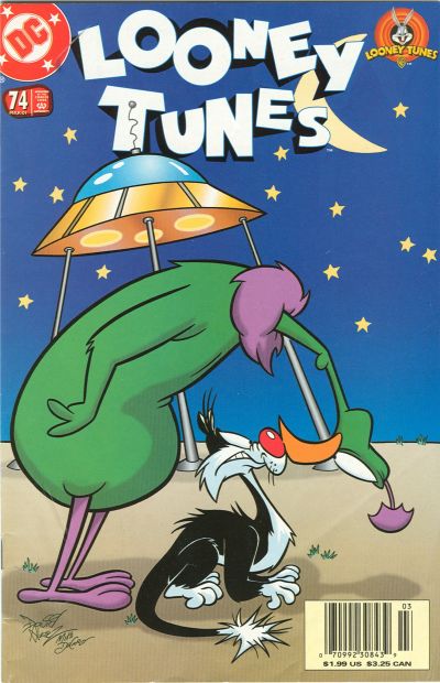 Cover for Looney Tunes (DC, 1994 series) #74 [Newsstand]